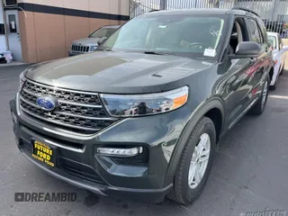 2024 Ford Explorer XLT with VIN 1FMSK8DH6RGA68210, listed as a IAAI auction lot 42165297 with 22 mi miles. Bid and sale history available at carsss.com. Image 1.