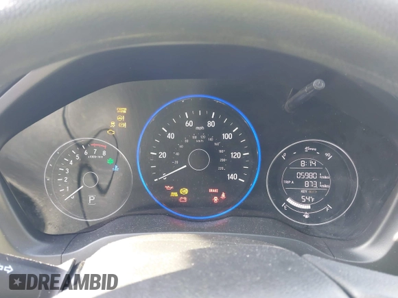 2017 Honda HR-V EX with VIN 3CZRU5H56HM718647, listed as a IAAI auction lot 41773710 with 59,801 mi miles. Bid and sale history available at carsss.com. Image 7.