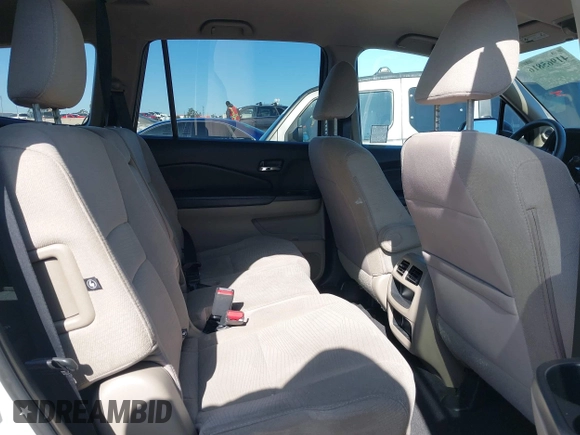 2016 Honda Pilot LX with VIN 5FNYF5H12GB051880, listed as a IAAI auction lot 41965816 with 112,705 mi miles and . Bid and sale history available at DreamBid. Image 8.