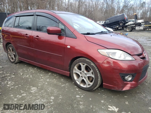 2009 Mazda 5 Touring with VIN JM1CR293290347354, listed as a Copart auction lot 87063354 with 137,808 mi miles and Salvage Title. Bid and sale history available at carsss.com. Image 4.