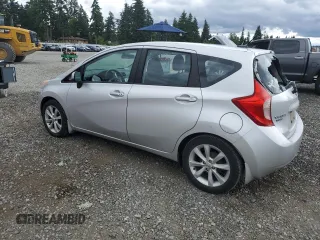 2014 Nissan Note S Plus with VIN 3N1CE2CP9EL429430, listed as a Copart auction lot 62775195 with 139,655 mi miles and Salvage title. Bid and sale history available at DreamBid. Image 2.
