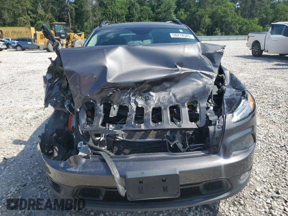 2018 Jeep Cherokee Latitude Tech Connect z VIN 1C4PJLCB8JD544024, wystawiony jako Copart lot #56214525 z przebiegiem 84 302 mil mil oraz Szkoda całkowita • Salvage title. Historia ofert i sprzedaży dostępna na DreamBid. Obrazek 5.