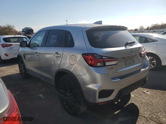 2021 Mitsubishi Outlander Sport ES with VIN JA4APUAU1MU020095, listed as a Copart auction lot 77830504 with 14,242 mi miles and Salvage Title. Bid and sale history available at carsss.com. Image 2.