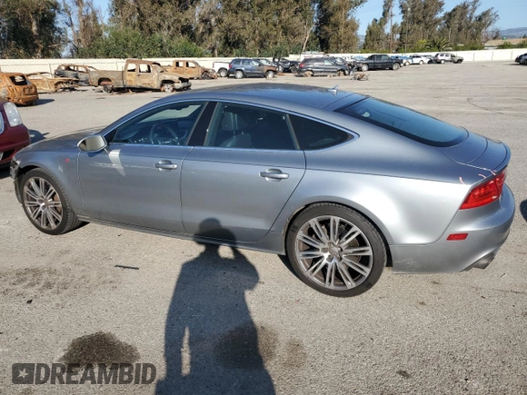 2013 Audi A7 3.0 Premium Plus with VIN WAUYGAFC5DN110909, listed as a Copart auction lot 52111465 with 109,461 mi miles and Salvage Title. Bid and sale history available at carsss.com. Image 2.
