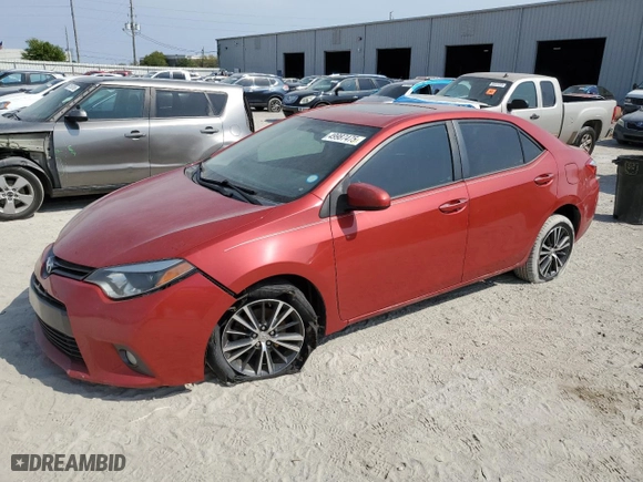 2016 Toyota Corolla L with VIN 5YFBURHE9GP477009, listed as a Copart auction lot 49987475 with 144,450 mi miles and Clean Title. Bid and sale history available at carsss.com. Image 1.