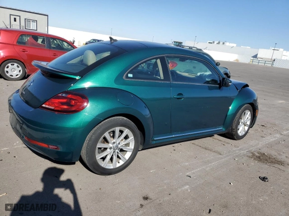 2017 Volkswagen Beetle 1.8T SE with VIN 3VWJ17AT5HM611196, listed as a Copart auction lot 75110544 with 33,427 mi miles and Salvage Title. Bid and sale history available at carsss.com. Image 3.