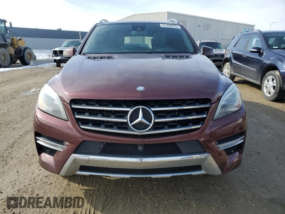 2014 Mercedes-Benz M 350 with VIN 4JGDA2EB5EA315457, listed as a Copart auction lot 51488915 with 177,858 mi miles and Clean Title. Bid and sale history available at DreamBid. Image 5.