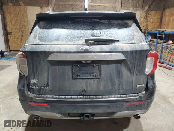 2020 Ford Explorer Limited with VIN 1FMSK8FH2LGB53663, listed as a Copart auction lot 43566905 with 72,226 mi miles and Salvage Title. Bid and sale history available at carsss.com. Image 6.