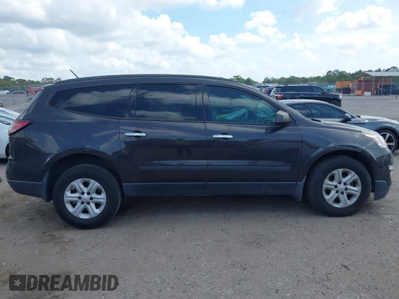 2017 Chevrolet Traverse LS with VIN 1GNKRFKD8HJ202180, listed as a IAAI auction lot 41961285 with 120,910 mi miles. Bid and sale history available at carsss.com. Image 13.