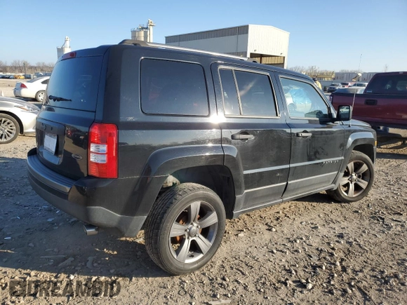2017 Jeep Patriot Sport SE with VIN 1C4NJPBA5HD131818, listed as a Copart auction lot 86008414 with 87,291 mi miles and Salvage Title. Bid and sale history available at carsss.com. Image 3.