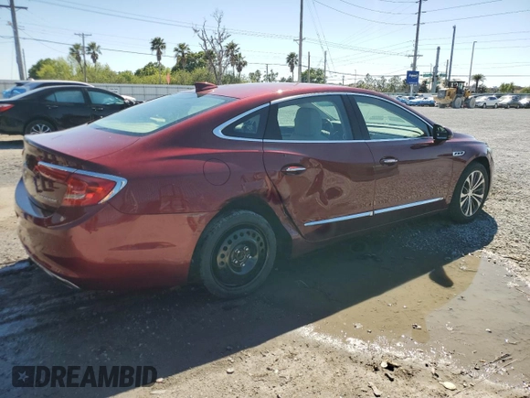 2017 Buick LaCrosse Preferred with VIN 1G4ZN5SS3HU200942, listed as a Copart auction lot 50196295 with 34,920 mi miles and Salvage Title. Bid and sale history available at carsss.com. Image 3.