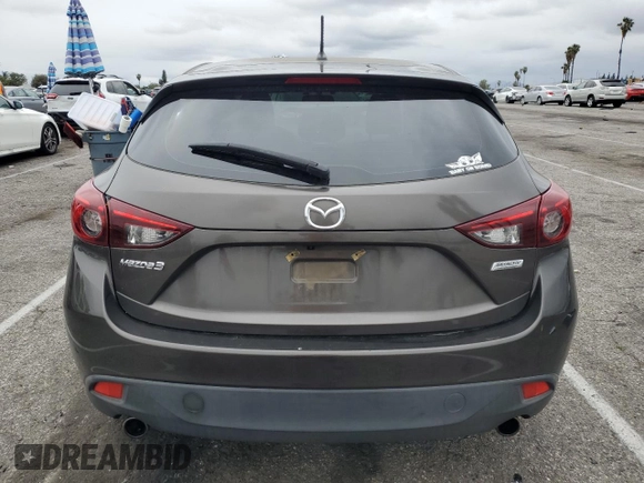 2016 Mazda 3 i Touring with VIN JM1BM1L73G1292047, listed as a Copart auction lot 48329555 with 93,754 mi miles and Salvage Title. Bid and sale history available at DreamBid. Image 6.