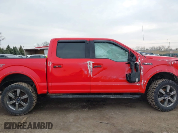 2017 Ford F-150 XL with VIN 1FTEW1EG1HKC32302, listed as a IAAI auction lot 42017882 with 115,868 mi miles. Bid and sale history available at carsss.com. Image 13.