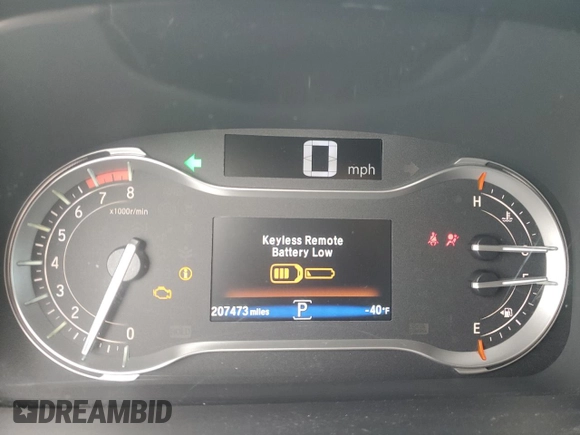 2016 Honda Pilot EX-L with VIN 5FNYF5H77GB024646, listed as a Copart auction lot 54056905 with 207,473 mi miles and Salvage title. Bid and sale history available at DreamBid. Image 9.