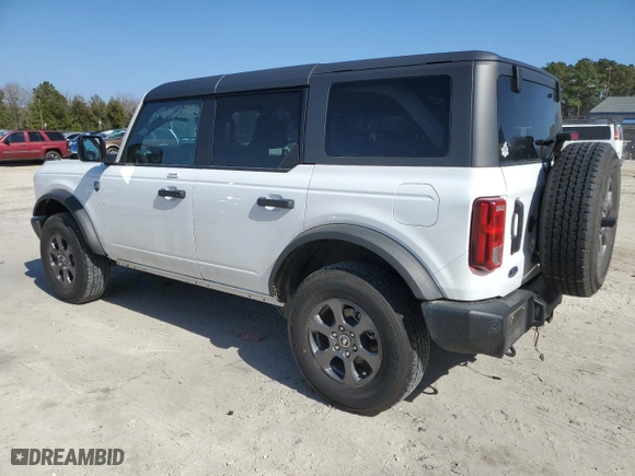 2023 Ford Bronco with VIN 1FMEE5BP5PLB86704, listed as a Copart auction lot 43146535 with 52,044 mi miles and Non Repairable. Bid and sale history available at carsss.com. Image 2.
