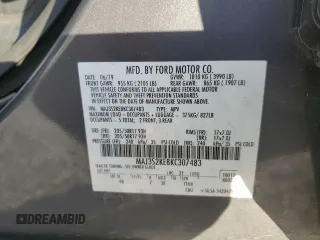 2019 Ford EcoSport Titanium with VIN MAJ3S2KE8KC307483, listed as a Copart auction lot 43940135 with 77,883 mi miles and Salvage Title. Bid and sale history available at DreamBid. Image 14.