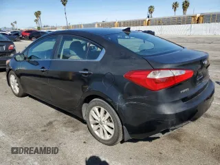 2014 Kia Forte EX with VIN KNAFX4A86E5055819, listed as a Copart auction lot 50012755 with 151,096 mi miles and Salvage Title. Bid and sale history available at carsss.com. Image 2.