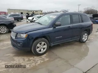 2016 Jeep Compass 75th Anniversary with VIN 1C4NJCBBXGD739558, listed as a Copart auction lot 45045975 with 165,318 mi miles and Clean Title. Bid and sale history available at carsss.com. Image 1.