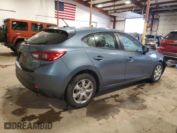 2015 Mazda 3 i Sport with VIN 3MZBM1K74FM148359, listed as a Copart auction lot 50294705 with 50,830 mi miles and Salvage Title. Bid and sale history available at DreamBid. Image 3.