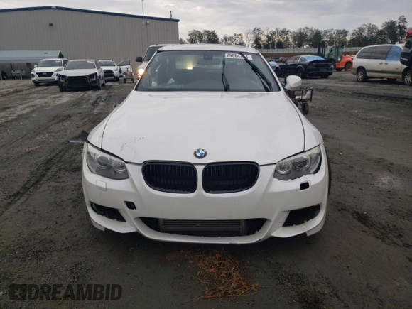 2012 BMW 3 Series 335i with VIN WBAKG7C51CE803148, listed as a Copart auction lot 79684744 with 0 mi miles and Salvage Title. Bid and sale history available at carsss.com. Image 5.