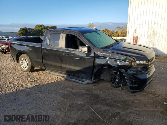 2021 Chevrolet Silverado 1500 RST with VIN 1GCRYEEK3MZ121582, listed as a Copart auction lot 74983994 with 47,459 mi miles and Non Repairable. Bid and sale history available at DreamBid. Image 4.