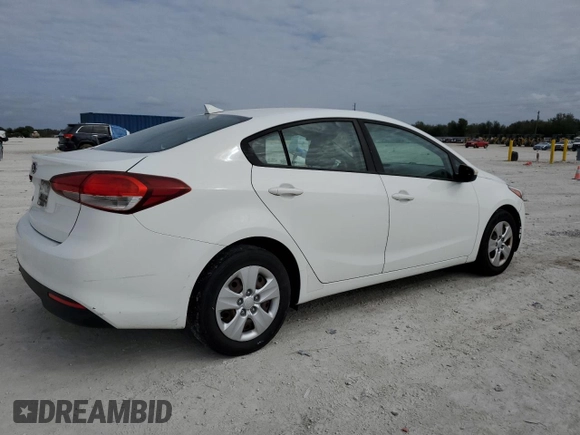 2017 Kia Forte LX with VIN 3KPFK4A72HE093744, listed as a Copart auction lot 43450485 with 100,719 mi miles and Salvage Title. Bid and sale history available at carsss.com. Image 3.