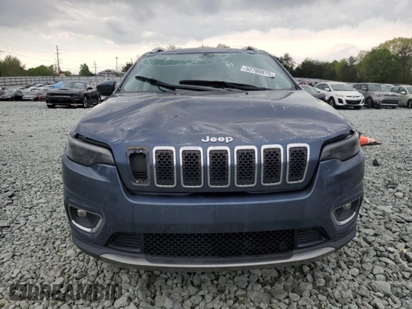 2020 Jeep Cherokee Limited with VIN 1C4PJLDB0LD653580, listed as a Copart auction lot 52700875 with 114,517 mi miles and Salvage title. Bid and sale history available at DreamBid. Image 5.