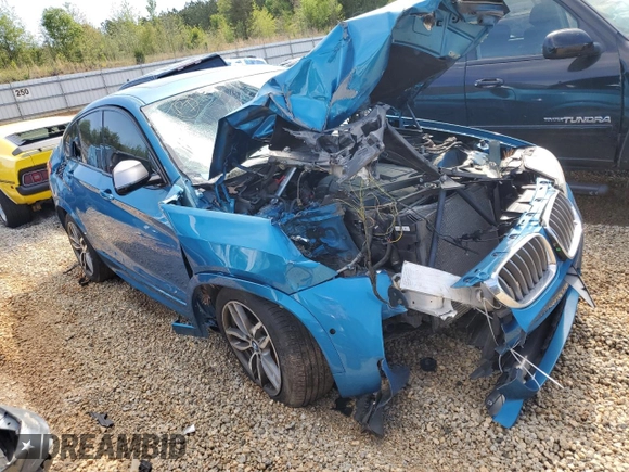 2017 BMW X4 M40i z VIN 5UXXW7C35H0U26255, wystawiony jako Copart lot #41468925 z przebiegiem 106 786 mil mil oraz Szkoda całkowita • Salvage title. Historia ofert i sprzedaży dostępna na DreamBid. Obrazek 4.