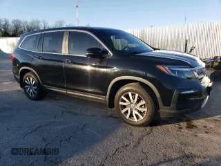 2021 Honda Pilot EX-L with VIN 5FNYF5H58MB019823, listed as a Copart auction lot 49236655 with 41,667 mi miles and Salvage Title. Bid and sale history available at DreamBid. Image 4.