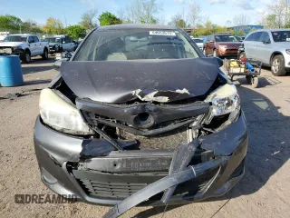 2013 Toyota Yaris L with VIN JTDKTUD32DD547099, listed as a Copart auction lot 54653615 with 153,439 mi miles and Salvage Title. Bid and sale history available at DreamBid. Image 5.