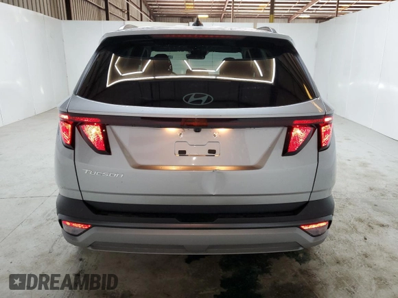 2025 Hyundai Tucson SEL with VIN 5NMJB3DE0SH480811, listed as a Copart auction lot 54133065 with 11,105 mi miles and Clean Title. Bid and sale history available at carsss.com. Image 6.