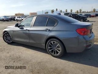2016 BMW 3 Series 320i with VIN WBA8A9C53GK618159, listed as a Copart auction lot 50222555 with 143,007 mi miles and Salvage Title. Bid and sale history available at carsss.com. Image 2.
