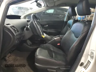 2013 Toyota Prius One with VIN JTDKN3DU9D5597506, listed as a Copart auction lot 54055845 with 108,129 mi miles and Clean Title. Bid and sale history available at DreamBid. Image 7.