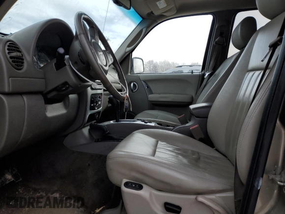2006 Jeep Liberty Limited with VIN 1J4GL58K36W109822, listed as a Copart auction lot 45653515 with 173,335 mi miles and Salvage title. Bid and sale history available at DreamBid. Image 7.
