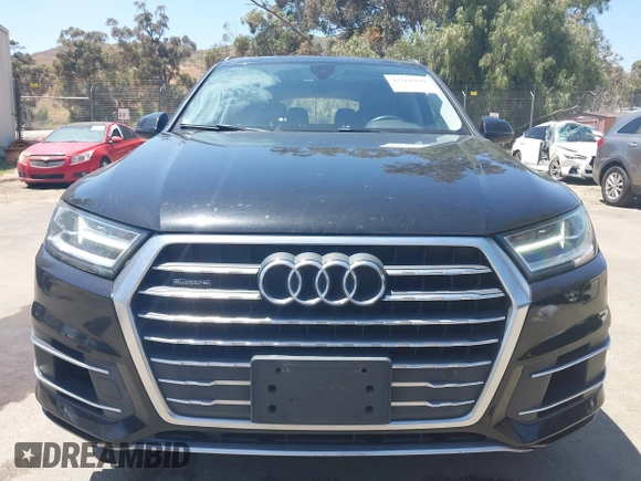 2017 Audi Q7 Premium Plus with VIN WA1LAAF74HD039726, listed as a IAAI auction lot 42266199 with 112,710 mi miles and . Bid and sale history available at DreamBid. Image 12.