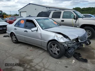 1999 Mercedes-Benz C 230/260/280/320 with VIN WDBHA24GXXA753413, listed as a Copart auction lot 66229924 with Not Provided miles and Salvage Title. Bid and sale history available at carsss.com. Image 4.