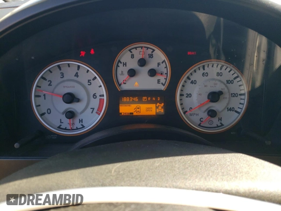 2011 Nissan Titan SL with VIN 1N6BA0EC3BN324507, listed as a Copart auction lot 44432595 with 188,346 mi miles and Salvage Title. Bid and sale history available at carsss.com. Image 9.