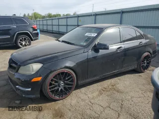 2013 Mercedes-Benz C with VIN WDDGF4HB5DR268981, listed as a Copart auction lot 54486215 with Not Provided miles and Clean Title. Bid and sale history available at carsss.com. Image 1.