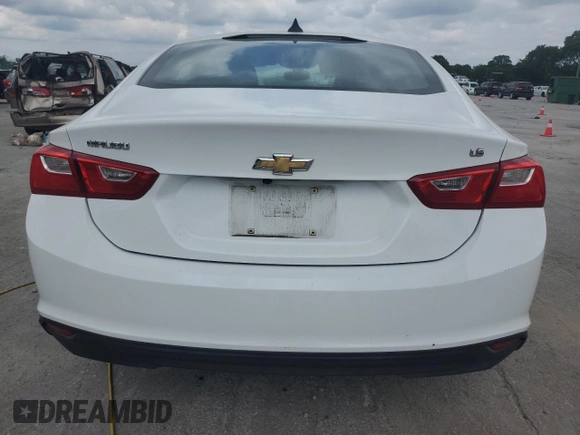 2016 Chevrolet Malibu LS with VIN 1G1ZB5ST5GF326916, listed as a Copart auction lot 59814265 with 104,466 mi miles and Salvage title. Bid and sale history available at DreamBid. Image 6.