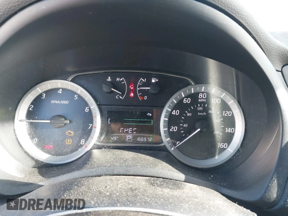 2013 Nissan Sentra SR with VIN 3N1AB7AP9DL795693, listed as a IAAI auction lot 41822194 with 166,572 mi miles and . Bid and sale history available at DreamBid. Image 7.