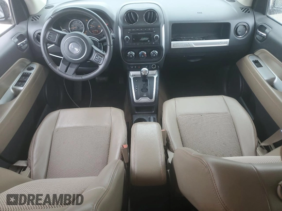 2014 Jeep Compass Latitude with VIN 1C4NJDEB4ED694292, listed as a Copart auction lot 53551255 with 139,770 mi miles and Clean Title. Bid and sale history available at carsss.com. Image 8.