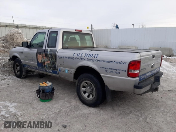 2009 Ford Ranger XL with VIN 1FTYR15E99PA45249, listed as a Copart auction lot 41811755 with 112,989 mi miles and Salvage Title. Bid and sale history available at carsss.com. Image 2.