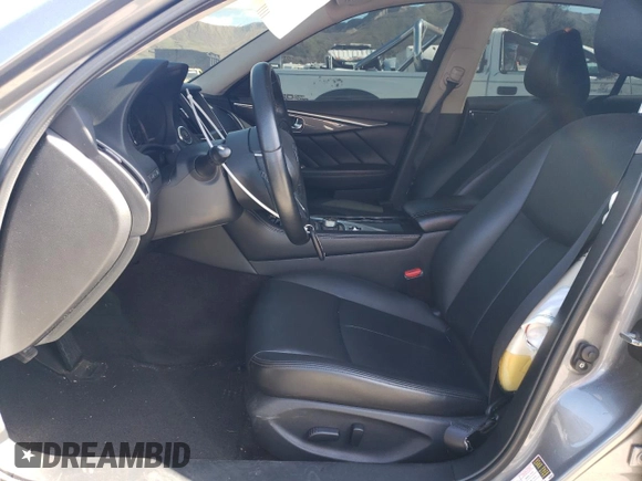 2020 Infiniti Q50 Pure with VIN JN1EV7AP5LM200190, listed as a Copart auction lot 48385695 with 47,861 mi miles and Salvage Title. Bid and sale history available at carsss.com. Image 7.