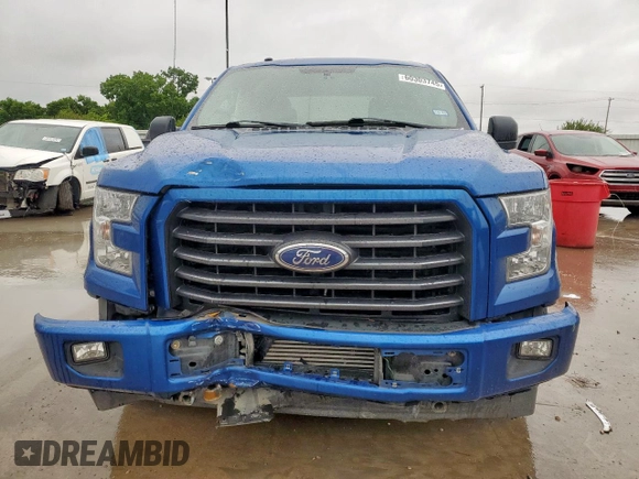 2017 Ford F-150 XL with VIN 1FTEW1CP8HKD16751, listed as a Copart auction lot 60303745 with 127,353 mi miles and Salvage title. Bid and sale history available at DreamBid. Image 5.