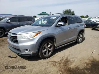 2015 Toyota Highlander Hybrid Limited with VIN 5TDDCRFH2FS013302, listed as a Copart auction lot 72235153 with 187,721 mi miles. Bid and sale history available at carsss.com. Image 1.