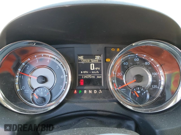2015 Chrysler Town & Country Touring with VIN 2C4RC1BG6FR596454, listed as a Copart auction lot 45336685 with 114,070 mi miles and Salvage Title. Bid and sale history available at DreamBid. Image 9.