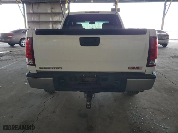 2008 GMC Sierra 1500 SLE1 with VIN 3GTEK13J48G311187, listed as a Copart auction lot 43784715 with 105,856 mi miles and Salvage Title. Bid and sale history available at carsss.com. Image 6.