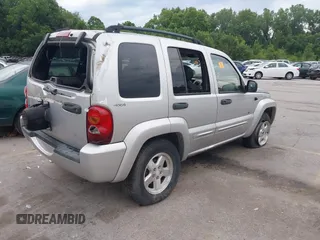 2002 Jeep Liberty Limited with VIN 1J4GL58K42W232295, listed as a IAAI auction lot 42617908 with 215,611 mi miles and . Bid and sale history available at DreamBid. Image 4.