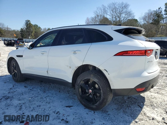 2020 Jaguar F-Pace 25t Premium z VIN SADCJ2FX2LA660652, wystawiony jako Copart lot #46742035 z przebiegiem 70 314 mil mil oraz Szkoda całkowita • Salvage title. Historia ofert i sprzedaży dostępna na DreamBid. Obrazek 2.
