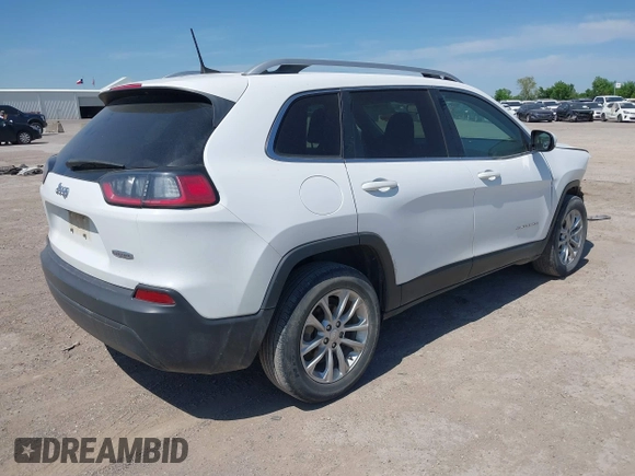 2019 Jeep Cherokee Latitude with VIN 1C4PJLCB9KD285111, listed as a IAAI auction lot 42044469 with 123,947 mi miles and . Bid and sale history available at DreamBid. Image 4.
